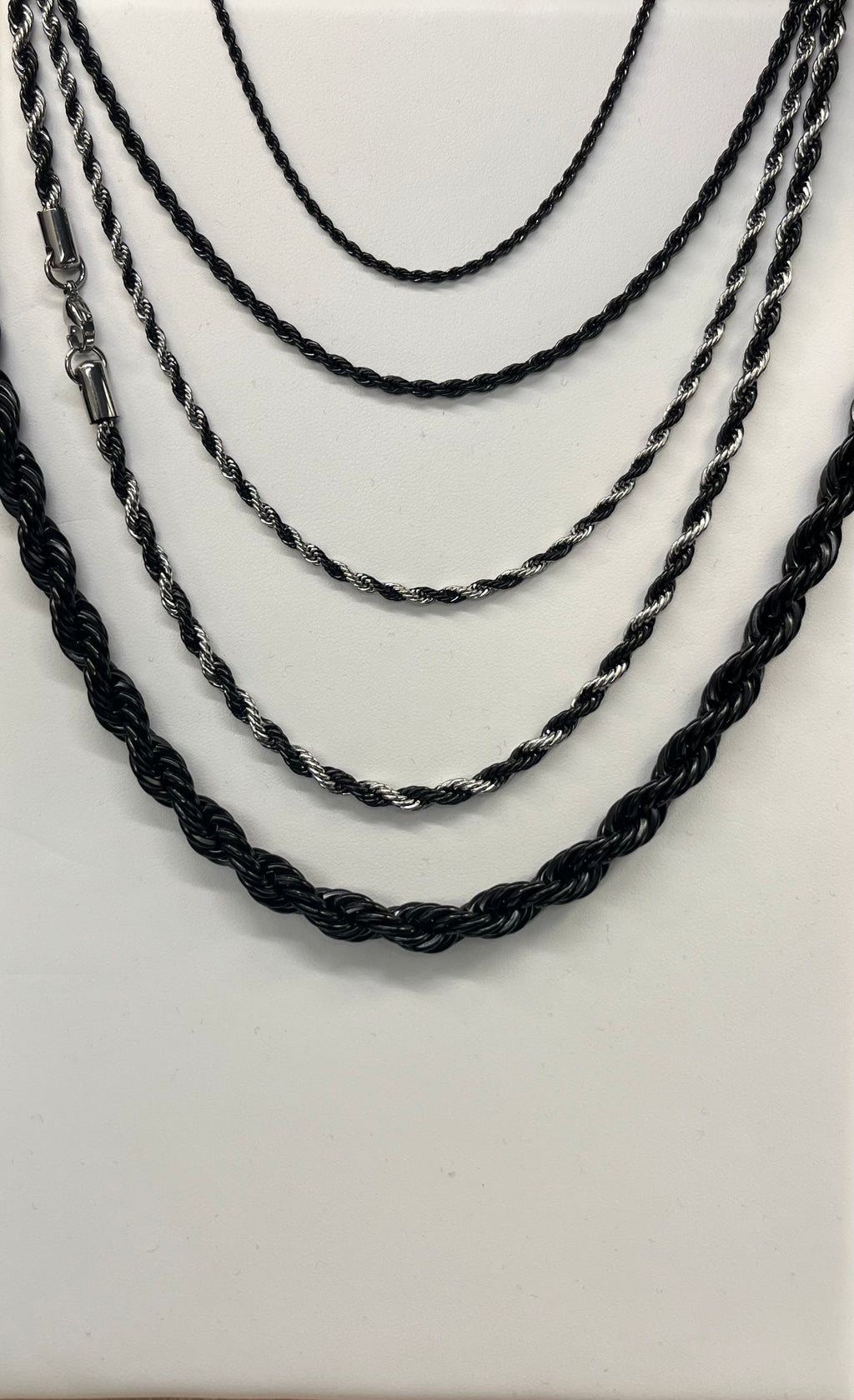 Black Rope Chain