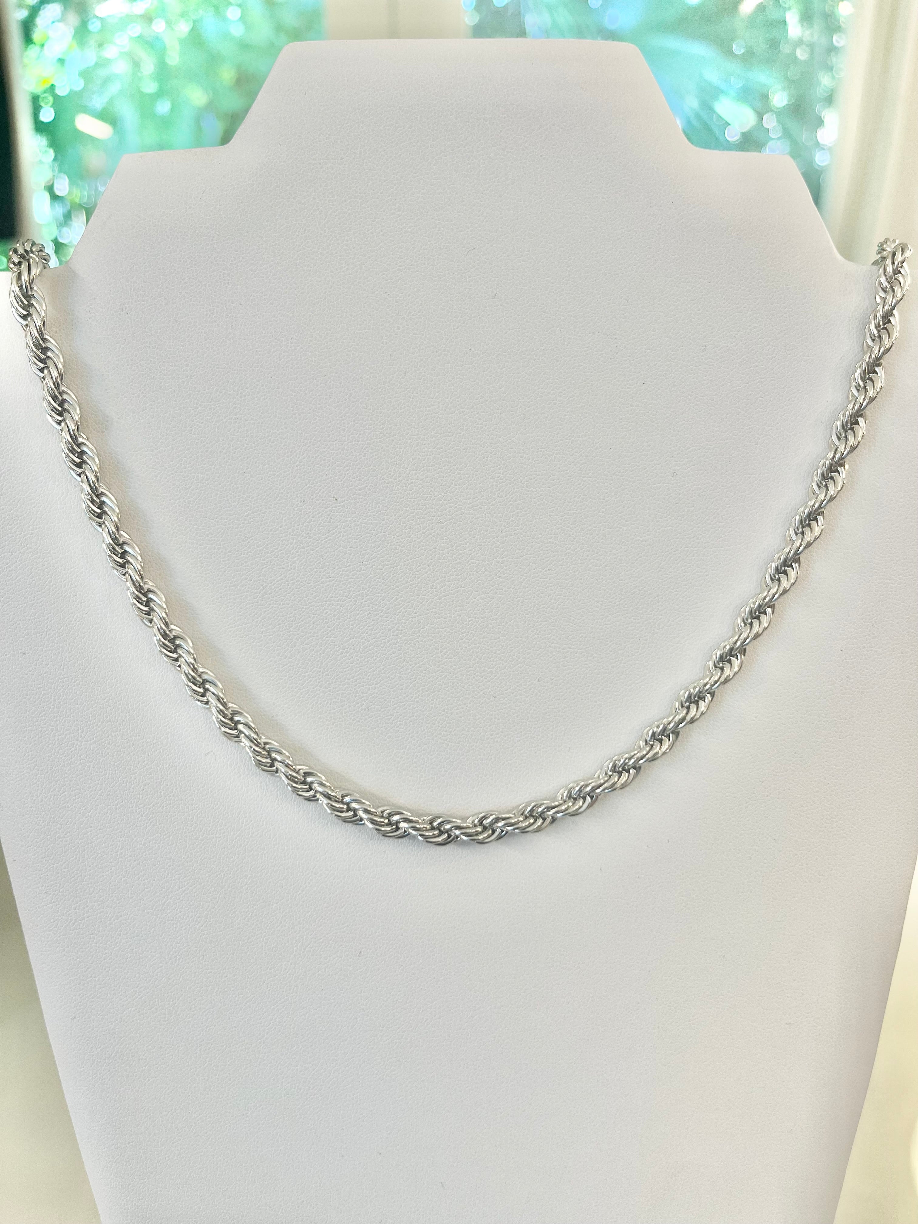 White Rope Chain