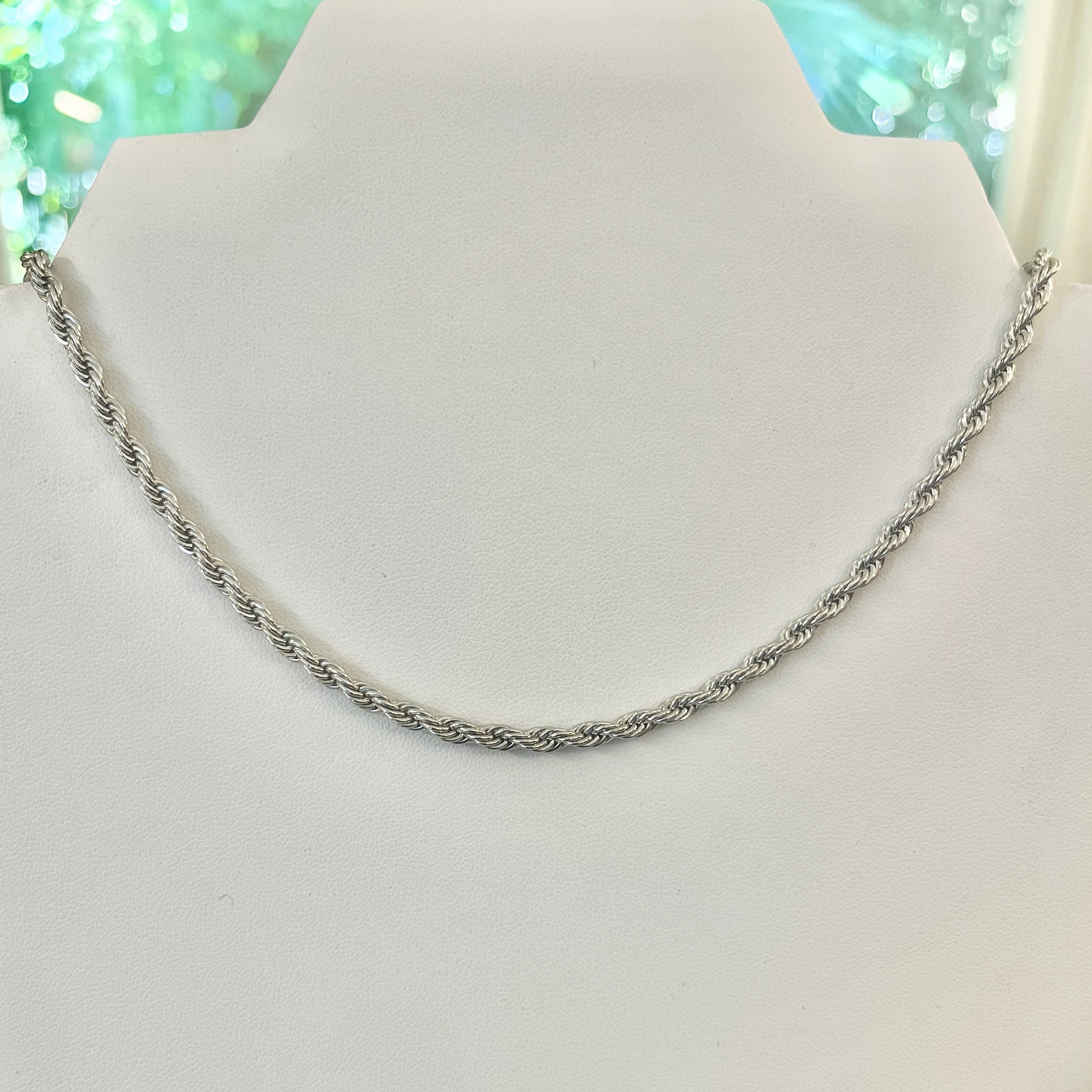 White Rope Chain