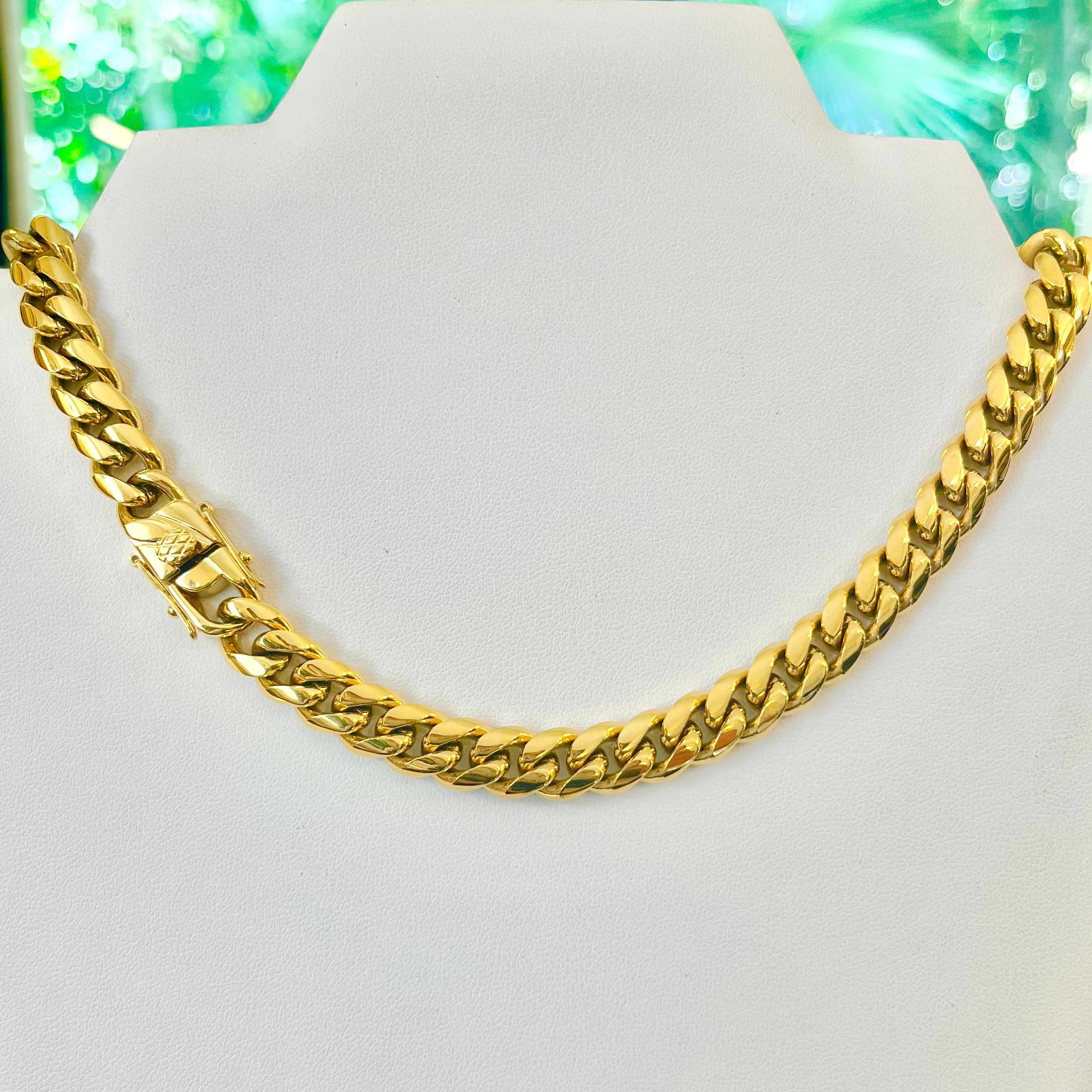 Gold Miami Cuban Crab lock