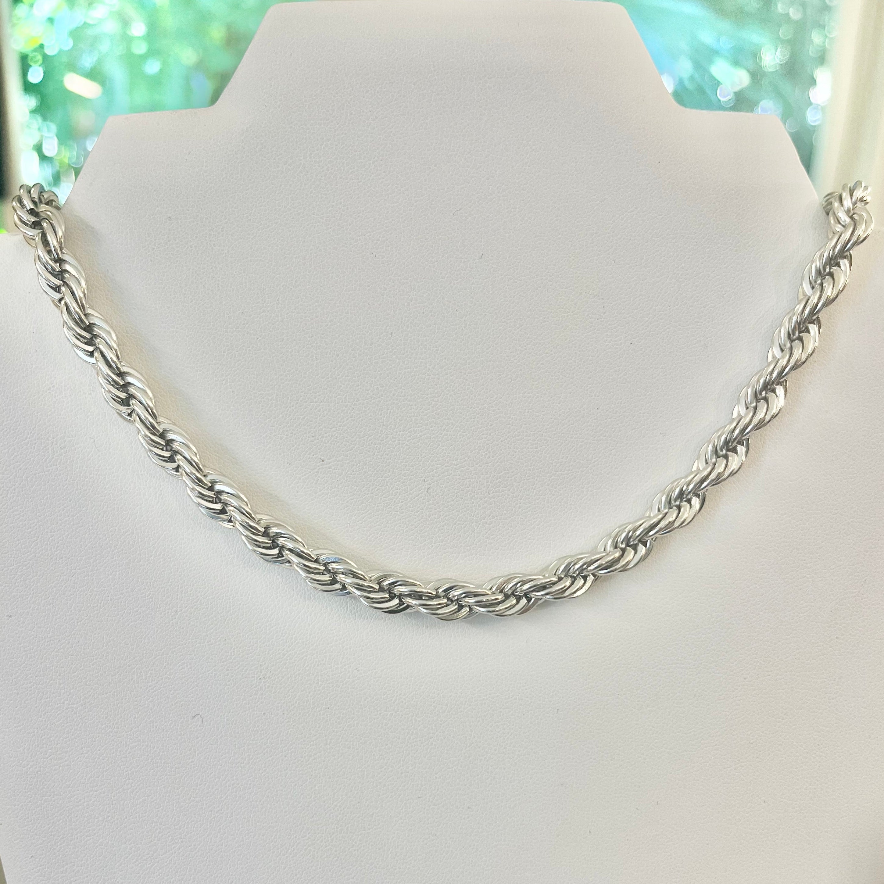 White Rope Chain