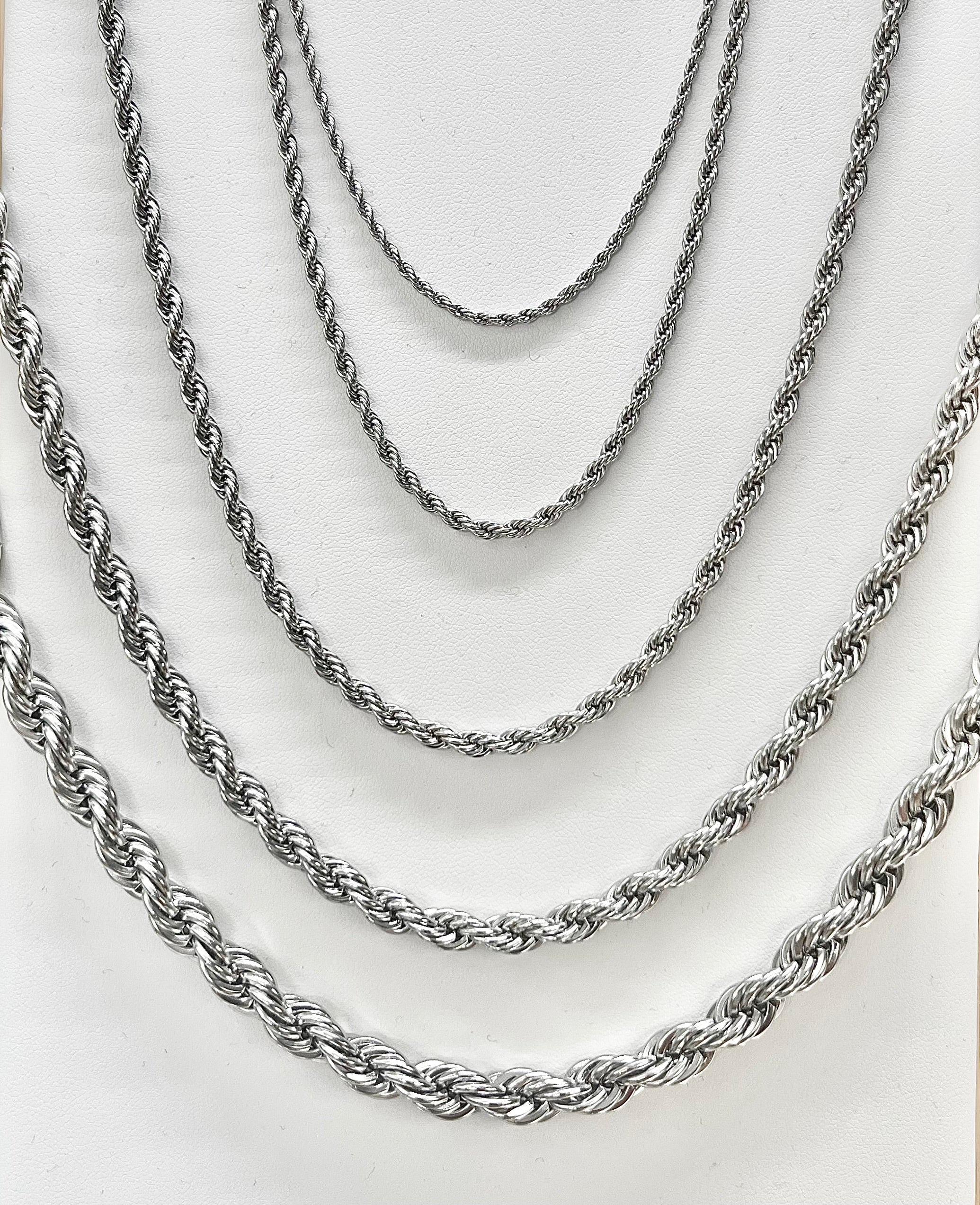 White Rope Chain